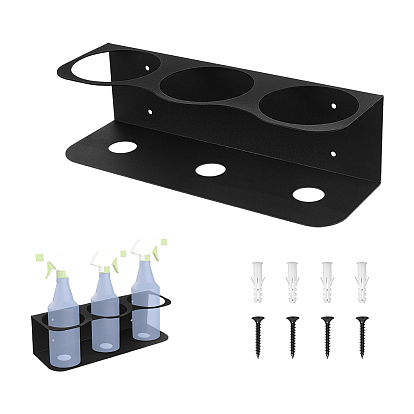 Iron Wall Mounted Spray Bottle Holder