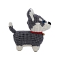 DIY 3D Dog Knitting Kits for Beginners, including Cored Cotton Thread