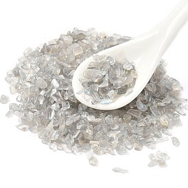 Природные лабрадорита бисер, чип, бусины без отверстий 