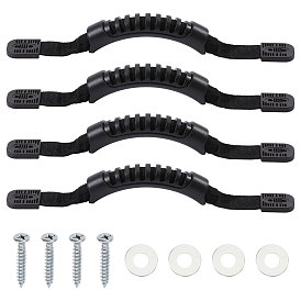 Ручки для лодок-долблёнок из ПВХ, с железным винтом