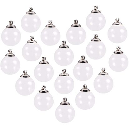 Поделки кулон решений, со стеклянными шариками, медные поручни и круглые бусины из дутого стекла ручной работы, для племенного изготовления серьги или ремесел