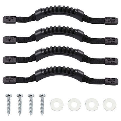 Ручки для лодок-долблёнок из ПВХ, с железным винтом