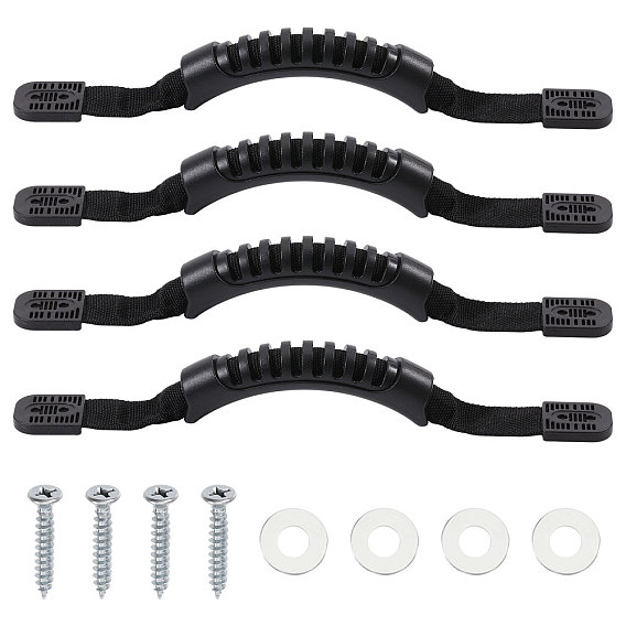 Ручки для лодок-долблёнок из ПВХ, с железным винтом