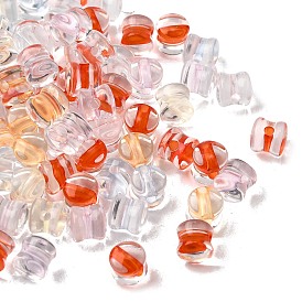 Прозрачные акриловые бусины, колонка