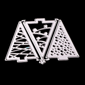 Carbon Steel Cutting Dies Stencils, for DIY Scrapbooking/Photo Album, Decorative Embossing DIY Paper Card, Christmas Tree