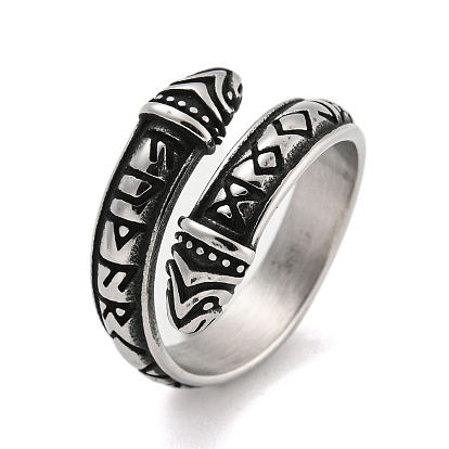 304 открытые кольца из нержавеющей стали, змея