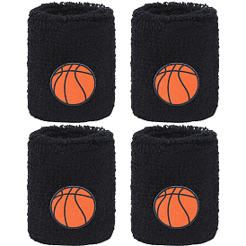 Ремешок на запястье из акрилового волокна с рисунком баскетбола