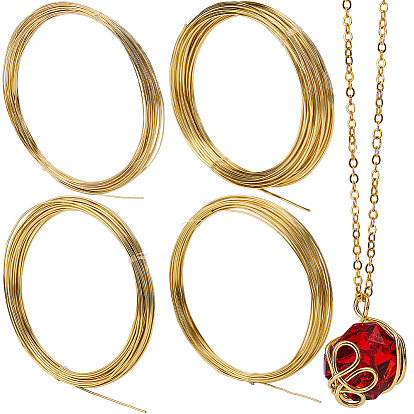 40м 4 размер алюминиевой проволоки, круглые, гибкая гибкая проволока для рукоделия, с катушкой