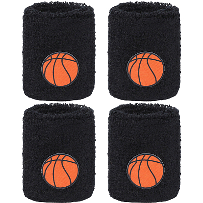 Ремешок на запястье из акрилового волокна с рисунком баскетбола