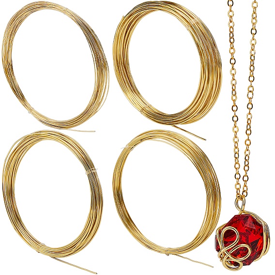 40м 4 размер алюминиевой проволоки, круглые, гибкая гибкая проволока для рукоделия, с катушкой