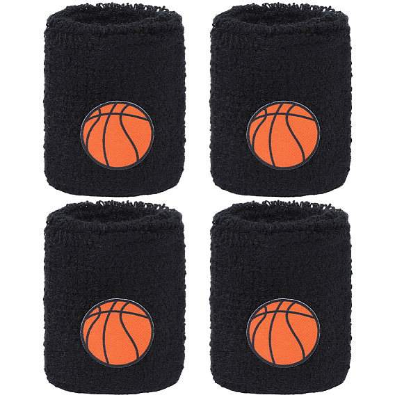 Ремешок на запястье из акрилового волокна с рисунком баскетбола