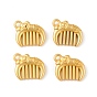Alloy Charms, Comb with Heart Charm