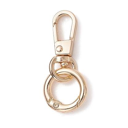 Застежками сплава поворотные, с литыми пружинными кольцами