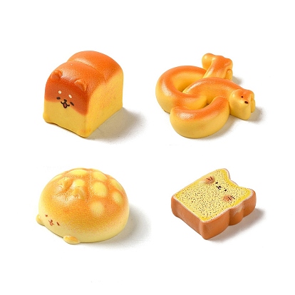 Смола, имитация хлеба животных, декодирование кабошонов, собака кошка