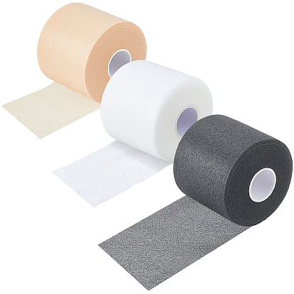 3 рулоны 3 цвета губка теннисная ракетка амортизирующая пленка, рукоятка ракетки