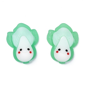 Cabuchones de resina, repollo