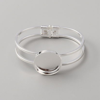 Изготовление латунного браслета с двойной проволокой на шарнирах, пустое основание браслета