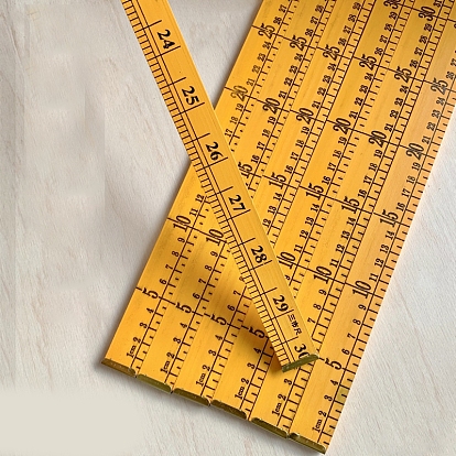 China Factory Wooden Rulers, Sewing Tools, Rectangle with Laser Cut Pattern  185x24x4mm in bulk online 