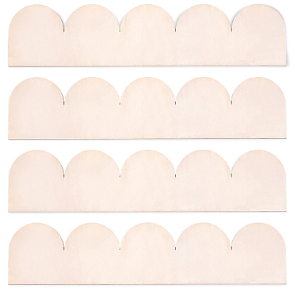 12шт. фанерная черепица для карниза, для украшения кукольных домиков