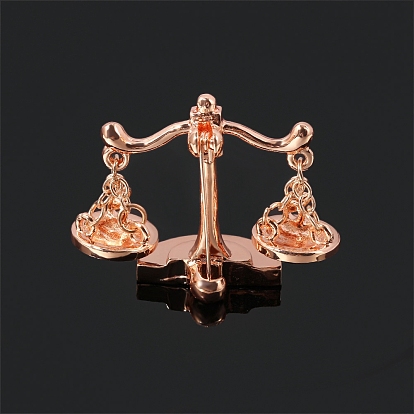 Libra Alloy Constellation Brooch, for Clothes