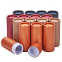 Kraft Paper Packaging Boxes, For Pen Container and Tea Caddy, Round