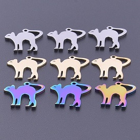 201 Stainless Steel Charms, Cat