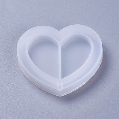 Shaker Mold, DIY Quicksand Jewelry Silicone Molds, Resin Casting Molds, For UV Resin, Epoxy Resin Jewelry Making, Heart