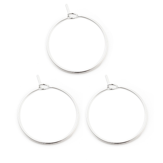 316 хирургические брелоки для бокалов из нержавеющей стали, обручание серьги, DIY материал для баскетбола обруча серьги жены