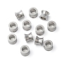 304 Stainless Steel Beads, Column, 10x8mm, Hole: 6mm