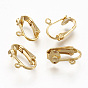 Brass Clip-on Earring Findings