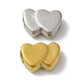 304 Stainless Steel Beads, Heart