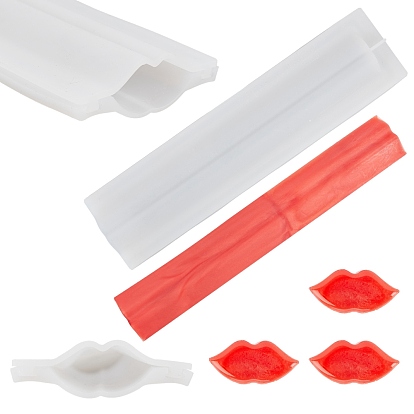 Food Grade Silicone Molds, Resin Casting Molds, For UV Resin, Epoxy Resin Jewelry Making, Lip