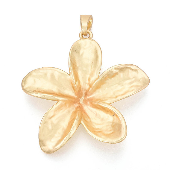 Стойки обшивки сплава большие кулоны, цветок, без кадмия и без свинца