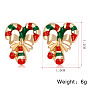Fashionable Christmas Series Earrings - Exquisite Alloy Christmas Drip Earrings