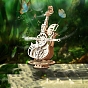 Wooden Violoncello Model Kit, DIY 3D Musical Instrument Puzzle for Boys and Girls, Children Intelligence Toys