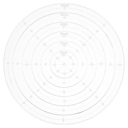 Инструмент для вышивки акрилом, шаблон линии рисования