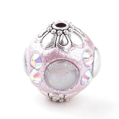 Handmade Indonesia Beads, Round
