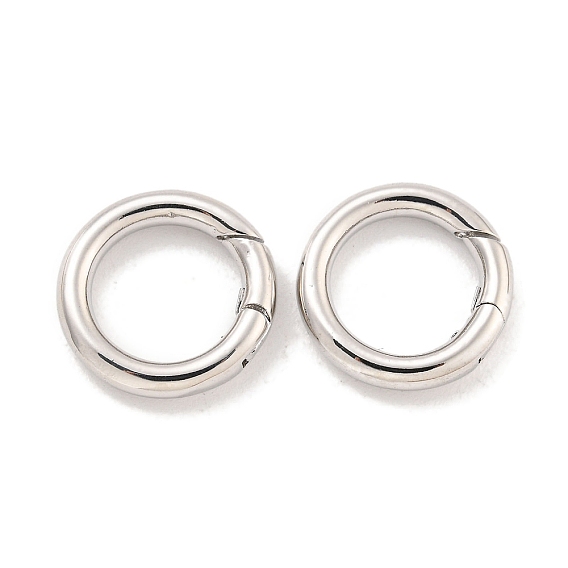 Латунные пружинные застежки, долговечный, без свинца и без кадмия, круглые