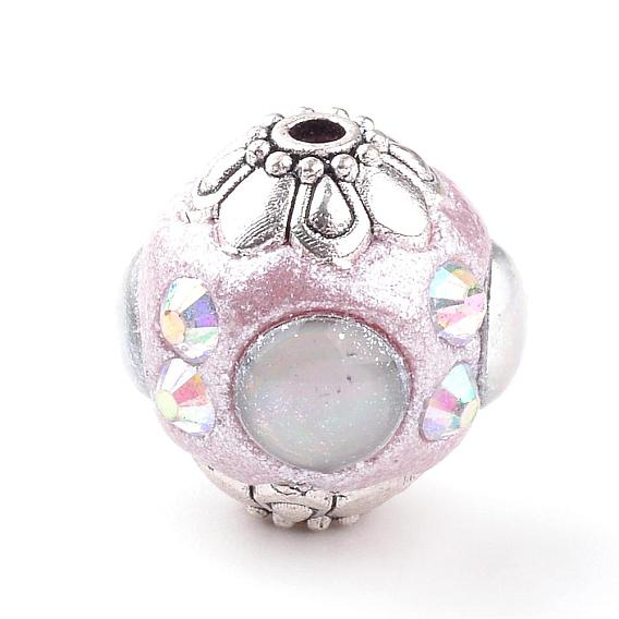 Handmade Indonesia Beads, Round