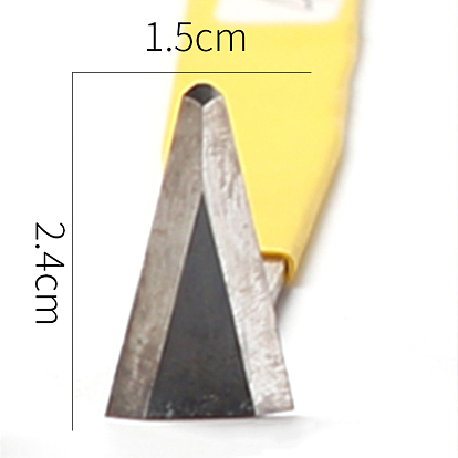 Tungsten Steel Clay Tool, Carving Shaping Knives Craft Trimming, DIY Art Pottery Tools