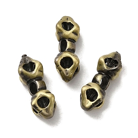 Tibetan Style Rack Plating Brass Connector Charms, Long-Lasting Plated, Wand