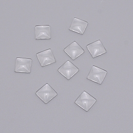 Glass Cabochons, Square