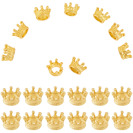 100европейские бусины из сплава, бусины с большим отверстием, корона