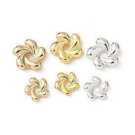 Сплавочные бусины, цветок, долговечный, стойки покрытие