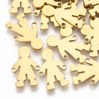 201 Stainless Steel Links Connectors, Laser Cut Links, Boy
