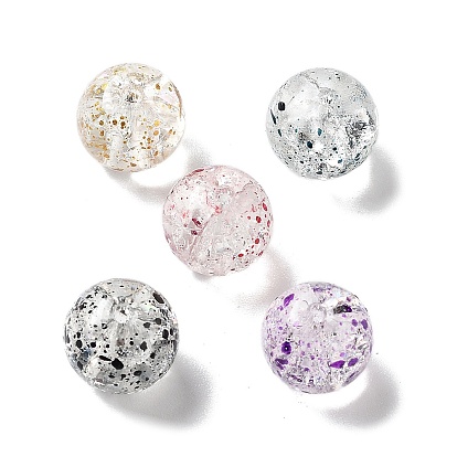 Ручной прозрачные бусины бусины, круглые