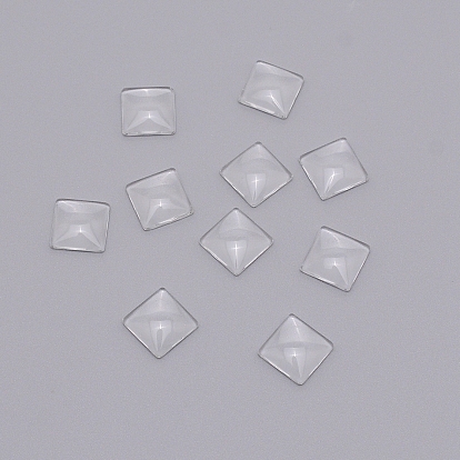 Glass Cabochons, Square