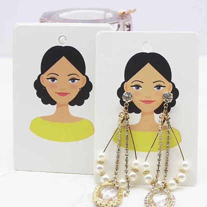 China Factory Paper Earring Display Cards, Earring Holder Cards