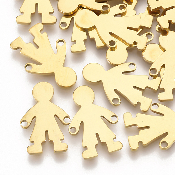 201 Stainless Steel Links Connectors, Laser Cut Links, Boy