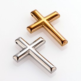 Гальванизировать немагнитных синтетические гематита подвески, крестик